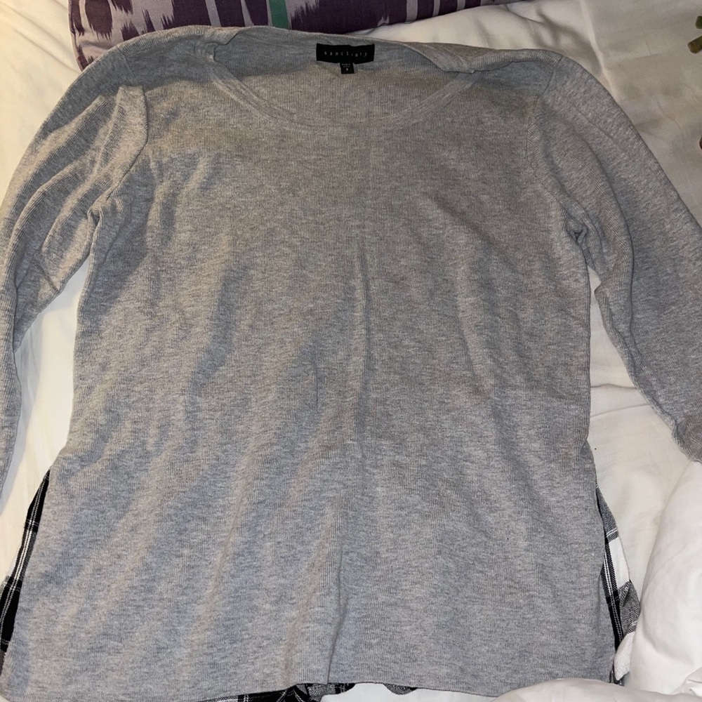 Gray formal long sleeve